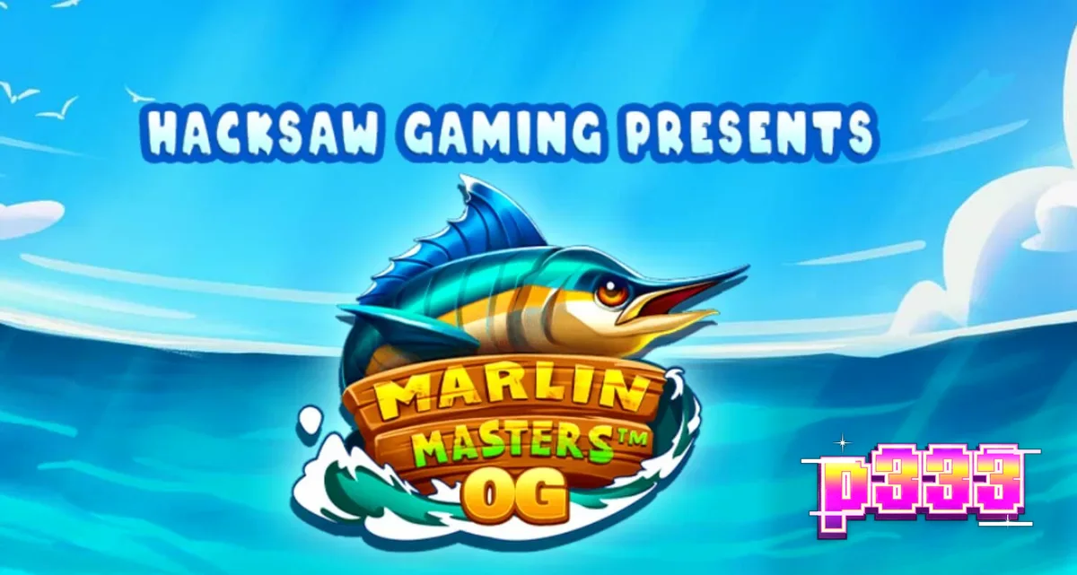 Marlin Masters OG slot game interface na may makulay na tema ng dagat